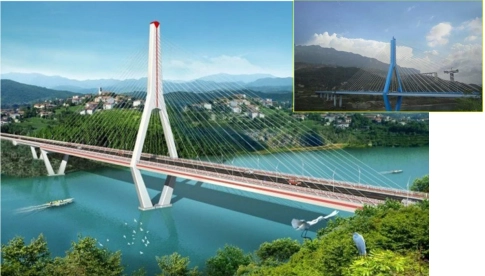 Pont Wujiang San à Sinan